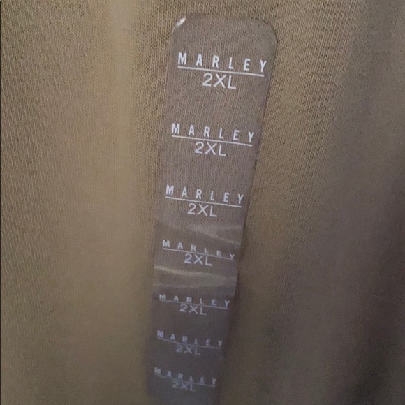 NWT Bob Marley leaf sweatshirt olive green xxl - Picture 4 of 8